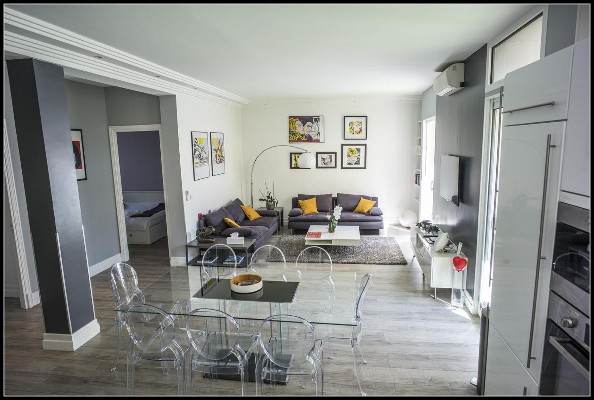 Superbe 120M2 Au Suquet - Property With Style Cannes Szoba fotó